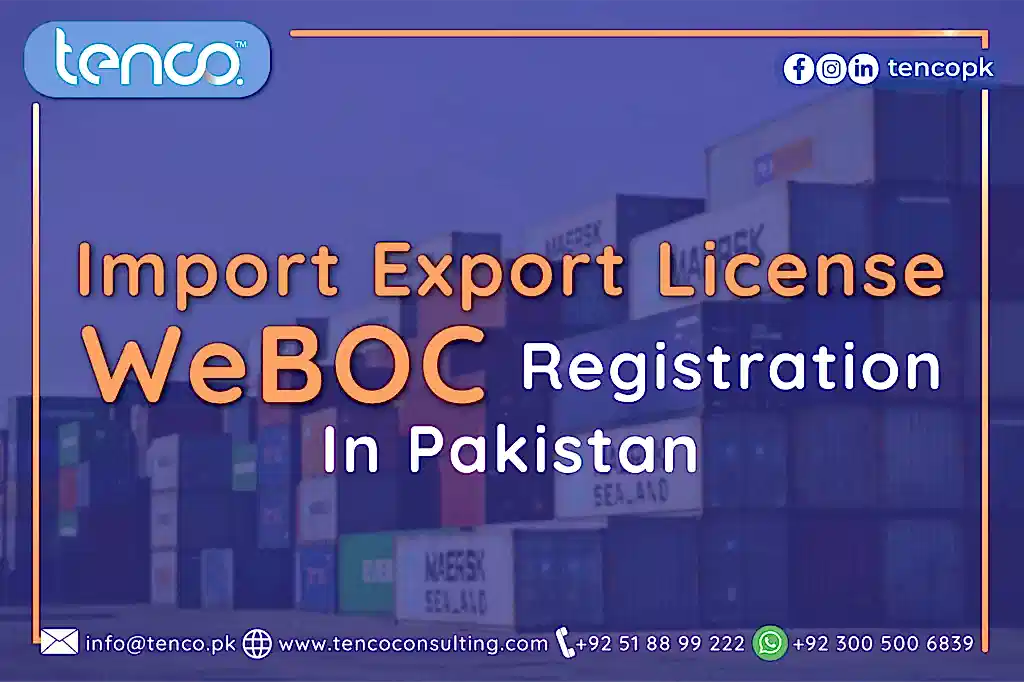 Import Export License WeBOC